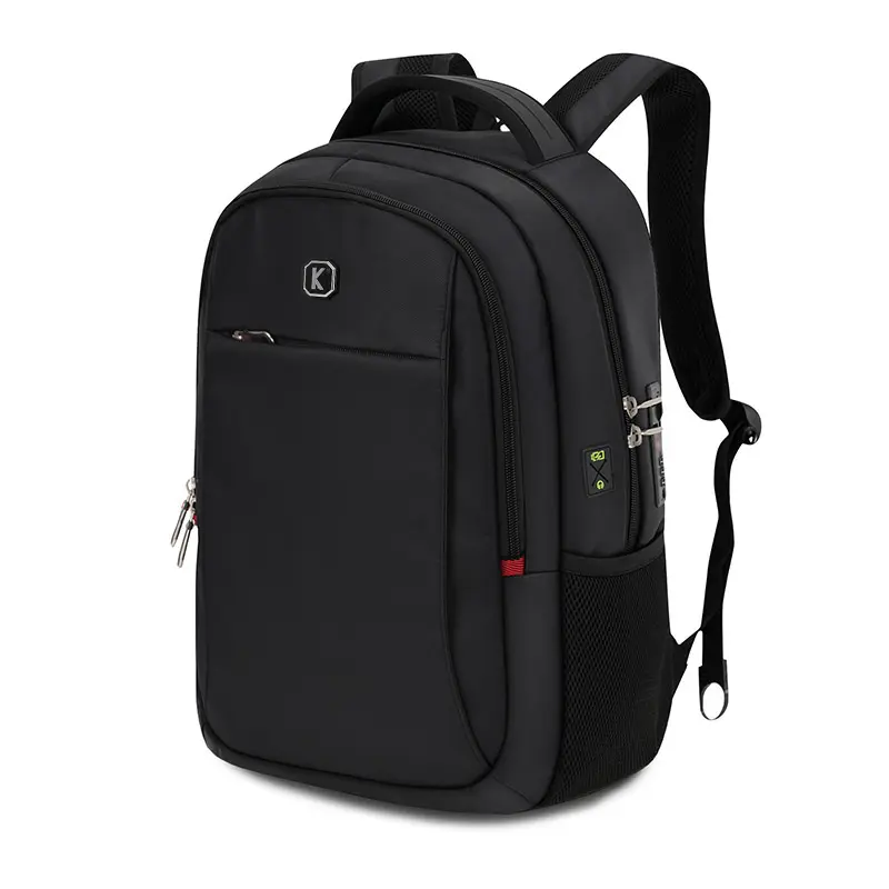 Mochila multifuncional con cierre de combinación de carga USB para hombre, nueva mochila para viaje al aire libre, Ordenador de negocios