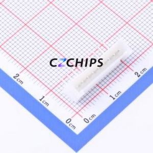 HC-HY-9AW Wire-to-Board Pin Header Bent Lead Through Hole,P=2mm Connector 1x9P 2mm Right Angle Insert HY - Product Image 1