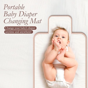 Xách tay thay đổi <span class=keywords><strong>pad</strong></span> cho bé đi du lịch tã thay đổi <span class=keywords><strong>Pad</strong></span> nhỏ gọn có thể gập lại bé tã thay đổi mat - Product Image 3
