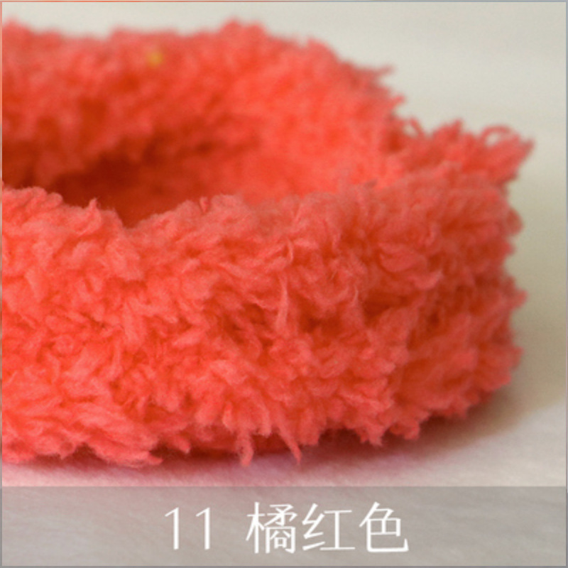 15 mm d'épaisseur, non.11 orange-rouge, un mètre de long