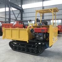 Mini-dumper sur chenilles en caoutchouc, chargeur frontal auto-chargeur, roulement pour chargeuse compacte