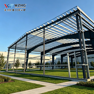 Grande structure de bâtiment logistique en acier avec conception structurelle flexible - Product Image 1