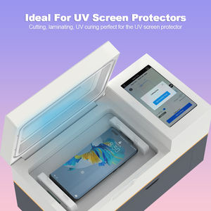 Nouveauté <span class=keywords><strong>Film</strong></span> Hydrogel Souple 2 en 1 à Découpe Intelligente Installation Automatique Protection d'Écran avec Polymérisation UV Machine de Découpe - Product Image 3