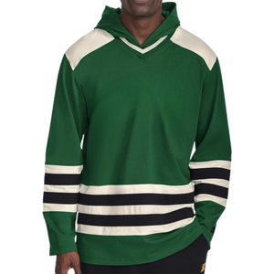 Jersey de Hockey sobre Hielo Retro 2026 con Estampado, Manga Larga, Poliéster Transpirable de Secado Rápido, Servicio OEM, Nombre de Equipo Personalizado - Product Image 2