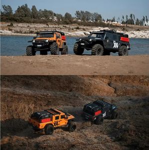 Croix RC EMO X4 grand léopard 1/8 chenille 4WD camion de sauvetage portail essieu Diff serrure haute Simulation passe-temps voiture RTR - Product Image 2