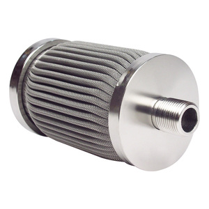 La bougie de polymère de fonte à haute efficacité de vente chaude filtre les éléments filtrants plissés de maille pour la filtration de substances de viscosité élevée - Product Image 1