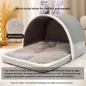 Umweltfreundliches Oxford-Hundebett im Winterzelt-Stil für Golden Retriever und <span class=keywords><strong>Labrador</strong></span> - Product Image 3