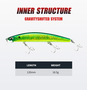 Leurre de pêche <span class=keywords><strong>Jerkbait</strong></span> 18,5g Flash Floating Minnow à transfert de poids, résistant aux UV, pour la pêche en eau salée, spécial Haliotis et Bar, équipement de pêche en surf - Product Image 2