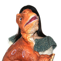 Marionnette de dinosaure à commande manuelle pour noël