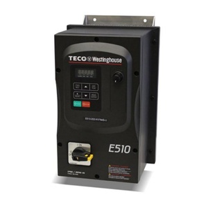Variateur de fréquence TECO E510-205 VFD 220V AC 3.7kW, design compact et économique, pour le contrôle de la vitesse du moteur - Product Image 1
