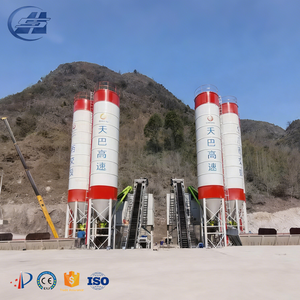 Neue Hzs 25 bis 240 M3/h Kleine Beton mischa nlage Effiziente Chargen anlagen für die Beton herstellung - Product Image 1