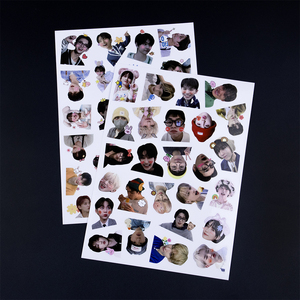 Estrela impermeável personalizada Adesivo Diy Promocional Die Cut Vinyl Impressão Adesivo personalizado Celebridade Adesivos Folhas - Product Image 1