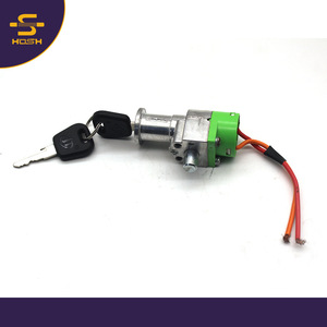 Cerradura eléctrica HOSH para bicicleta con llaves, controlador de corriente CC para piezas de bicicletas eléctricas y scooters - Product Image 1