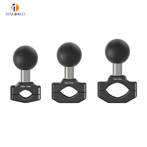 Support de fixation à rotule Tengdafei 10-32 mm à dégagement rapide pour guidon de moto, caméra de navigation, rétroviseur - Product Image 1