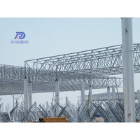 Construcción rápida Construcción de arco de acero Estructuras de acero pesado Puente de cruce peatonal