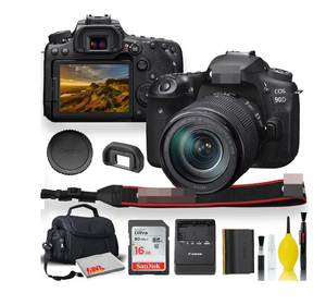 LATEST NEW EO,S 90D DS,LR <b>Camera</b> with 18-135mm Lens With Padded Case Memory Card and More - Product Image 3