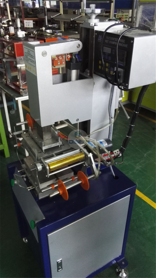 Mini Digital Leather Wood Embossing Brand Logo Custom Hot Foil Stamping Machine with Pneumatic Cylinder Hot Pressing · image 6