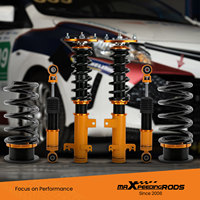 Kit de Suspensión con Amortiguador Totalmente Ajustable para Honda Odyssey 1999-2004, Resorte Helicoidal Ajustable Resistente