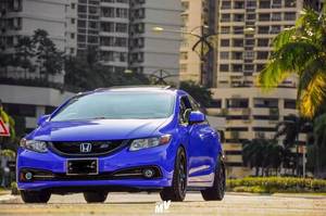 ชุดแต่งรอบคันสำหรับ Honda <span class=keywords><strong>Civic</strong></span> ปี 2012 2013 2014 2015 รุ่น FB6 <span class=keywords><strong>SI</strong></span> กันชนหน้าพร้อมไฟตัดหมอกและกระจังหน้า - Product Image 6