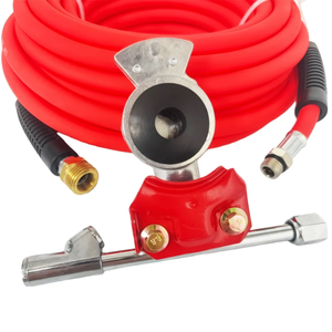 Kits de Mangueras para Inflar Neumáticos de Camión, 3/8" DI, 50 pies, WP 300 PSI, Manguera de PVC para Compresor de Aire con Conector Gladhand y Boquilla de Aire para Llenar Neumáticos de Automóvil - Product Image 5