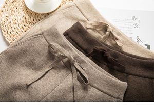 Bayan kaşmir yün kadın örgü cepli pantolon - Product Image 6