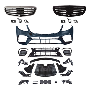 Kit de modification de pare-chocs en polypropylène amélioré pour <span class=keywords><strong>Mercedes</strong></span>-Benz Classe E W213 Facelift <span class=keywords><strong>AMG</strong></span> <span class=keywords><strong>E63</strong></span>, avec système d'aide au stationnement à visser, garantie 1 an - Product Image 5