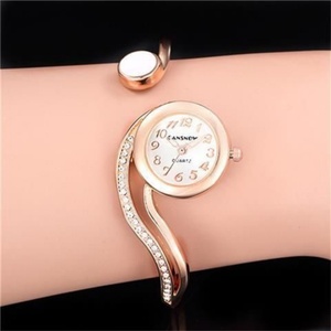 Reloj de Pulsera con Incrustaciones de Diamantes de Moda para Mujer, Esfera Pequeña, Reloj de Cuarzo Delgado para Muñeca - Product Image 3