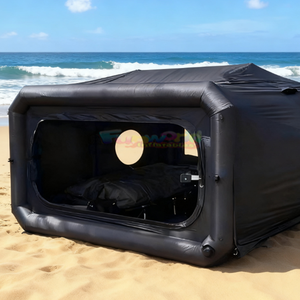 Tente de camping gonflable imperméable à coque souple multi-personnes portable Grande tente gonflable Maison d'air extérieure pour campeurs - Product Image 4