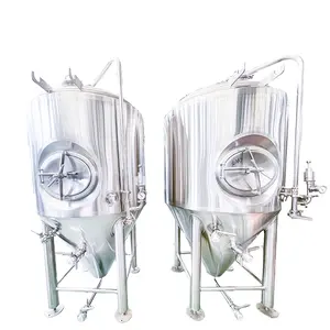 300L 500L 600L 1000L Hot Selling New Design Edelstahl konischer Bier fermenter