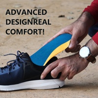 Semelles intérieures sport et confort avec logo personnalisé Semelles sport antidérapantes en PU souple pour la course à pied pour un style de vie actif