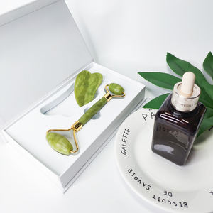 Outil de Massage Petit Rouleau de Quartz Rose Mini Rouleau de Jade Cristal Améthyste Petit Rouleau Facial - Product Image 3