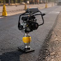Compacteur vibrant haute fréquence le plus populaire et puissant pour fossés et espaces confinés