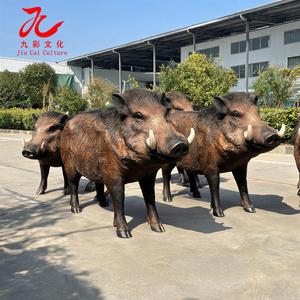 Modèle de <span class=keywords><strong>sanglier</strong></span> animatronique réaliste grandeur nature en fourrure artificielle pour exposition en zoo, <span class=keywords><strong>parc</strong></span> <span class=keywords><strong>à</strong></span> thème ou scène forestière - Product Image 6