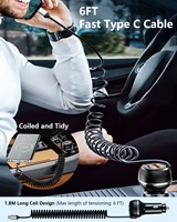 Kabel Pengisi Daya Cepat USB PD 3.0 71W 1.8M Universal Tahan Api untuk Smart Watch & Ponsel