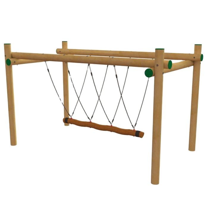 Outdoor Rope Climbing Playground Swing Bridge for Children