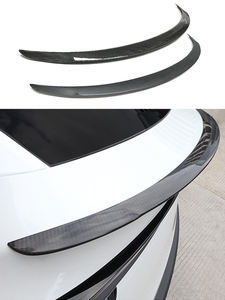 Alerón Trasero de Fibra de Carbono Real en Oferta, Alerón Trasero de Alto Brillo y Ligero para Tesla Model Y 2025 - Product Image 2