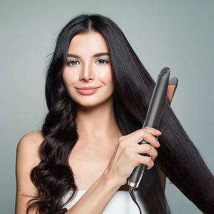 Banne <span class=keywords><strong>Prix</strong></span> de gros 2025 Nouveau Peigne chauffant à flux d'ions négatifs, lissage et séchage 2 en 1, sèche-cheveux lisseur - Product Image 4