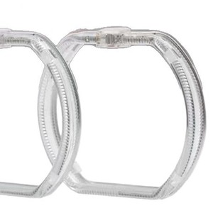 ไฟวงแหวน LED ทรงสี่เหลี่ยมแบบ Angel Eye ขนาด 2.5 นิ้ว สำหรับอัพเกรดไฟหน้ารถยนต์ 12V ใช้ได้กับรถยนต์ทั่วไป - Product Image 3