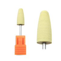 HYTOOS Broca de Silicona para Uñas de 12*24mm, 7 Colores, 3/32", Broca Eléctrica Rotativa, Accesorios para Manicura, Herramientas de Pulido para Salón de Uñas
