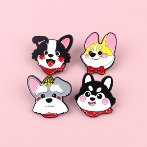 Vente flash : épingles en émail de chat et de chien de dessin animé, en vrac, stockées, adorables animaux, épingles en métal mignonnes pour animaux de compagnie - Product Image 2