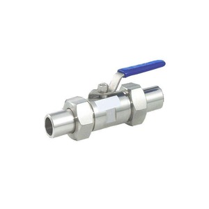 DN6-DN50 Filetage Extérieur Looper Robinet À Tournant Sphérique Soudé À Vendre - Product Image 1
