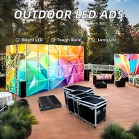 Mur Vidéo LED P1.9 Intérieur Extérieur à Installation Facile, Écran LED de Location 500x500mm pour Cabine DJ, Fête, Scène et Fond de Concert