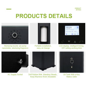 Metall-Standduftspender 1000ml Hotel-Duft US Elektrischer Wasserloser Großflächiger Duftspender für Gewerbe, Hotellobby und Haushalt - Product Image 5