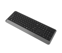 Keyboard nirkabel bisnis komputer termurah, papan ketik nirkabel Rusia/Prancis/Korea/Spanyol/Portugis untuk HP