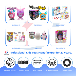 Chengji cova di animali giocattolo giocattolo elettronico peluche per animali domestici unicorno musica per bambini cerimonia magica uovo da cova - Product Image 4
