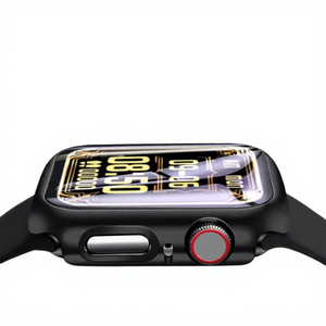 สำหรับนาฬิกา 42 44 45 47 49 มม. เคสพีซีกันกระแทกป้องกันฝุ่นฟิล์มกระจกนิรภัยป้องกันลายนิ้วมือจอแสดงผล HD พร้อมตัวยึด - Product Image 3