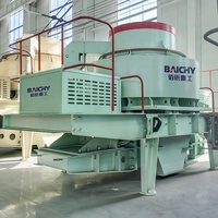 Concasseur VSI Baichy, machine de fabrication de sable artificiel, concasseur à axe vertical, concasseur mobile, équipement pour sable, gravier, marbre, granit