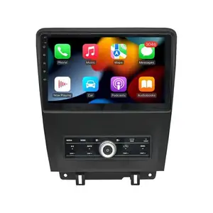 Reproductor de coche Android 13 para Ford Mustang 2010-2014, Radio DVD para coche, reproductor estéreo, sistema de navegación GPS, Carplay inalámbrico, Android Auto