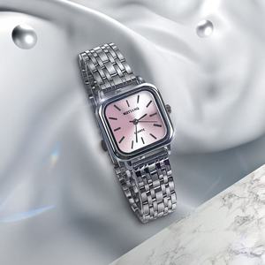 Fashionable Exquisite, Antique and Simple Women's <strong>Watch</strong> with square Glass Dial and Quartz Movement, High-quality 3ATM Waterproof - Product Image 5