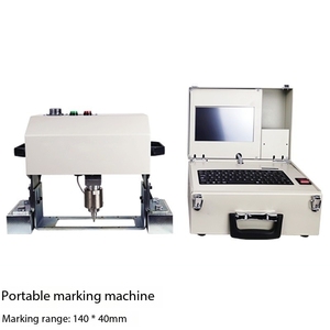 Metal Laser Desktop Mini Portable Marking Machine Metal Name Card ID Card Engraving Machine for Sale - Product Image 5